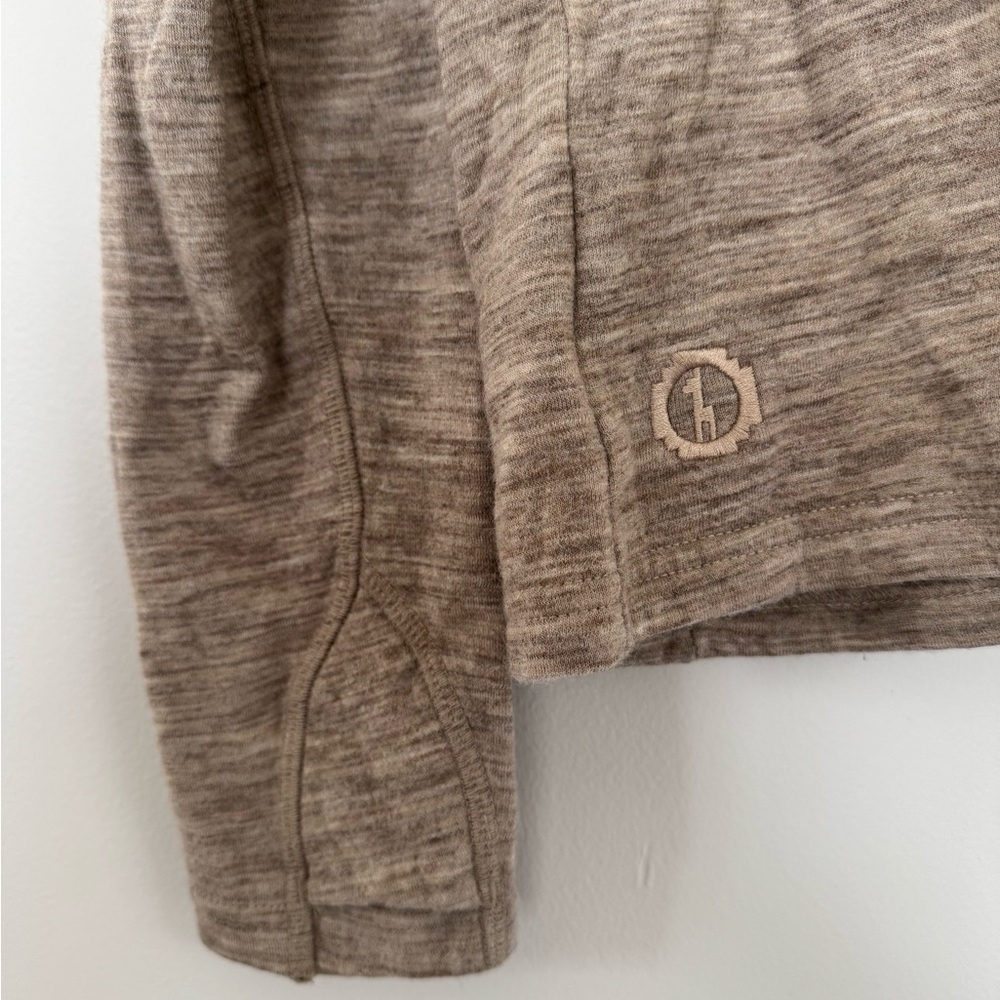 Paka Breathe Full Zip Alpaca Hoodie Cream Size Medium - Picture 5 of 10